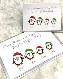 Penguin Christmas Cards - Pack of 10