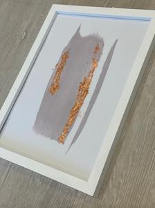 'ARIA' A3 Copper Leaf Foil Single Frame