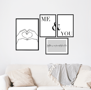 Gallery Wall -  Me & You
