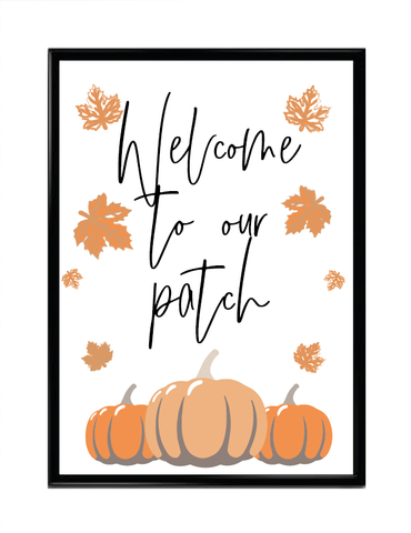 Halloween - Welcome To Our Patch