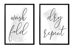Wash Dry Fold Repeat - Pair